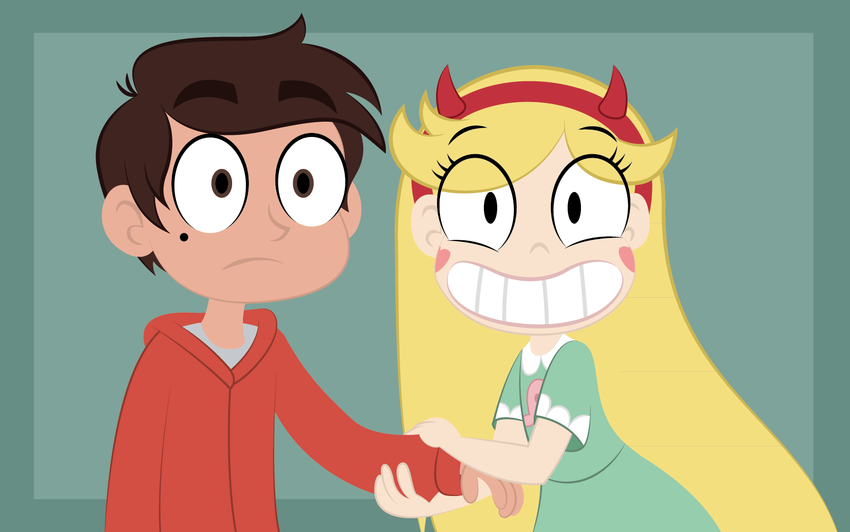 Star Butterfly and Marco Diaz