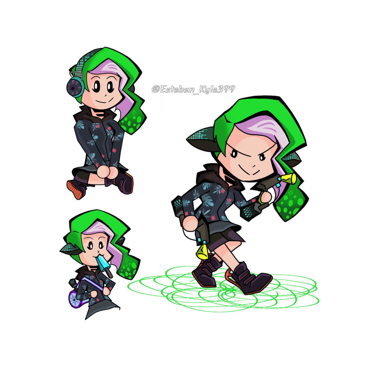 Inkzilla Inkiling Inkiling Doodles by SteveKyle399 on DeviantArt