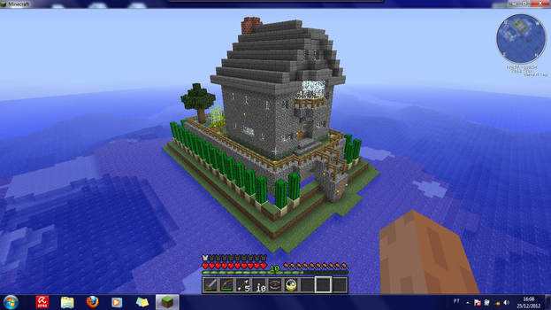 Henry's Minecraft Island Manor (day)