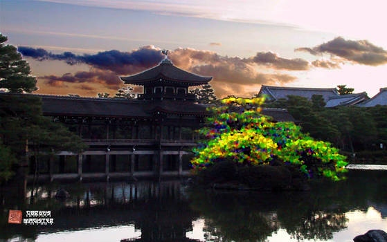 Kyoto Lake Temple