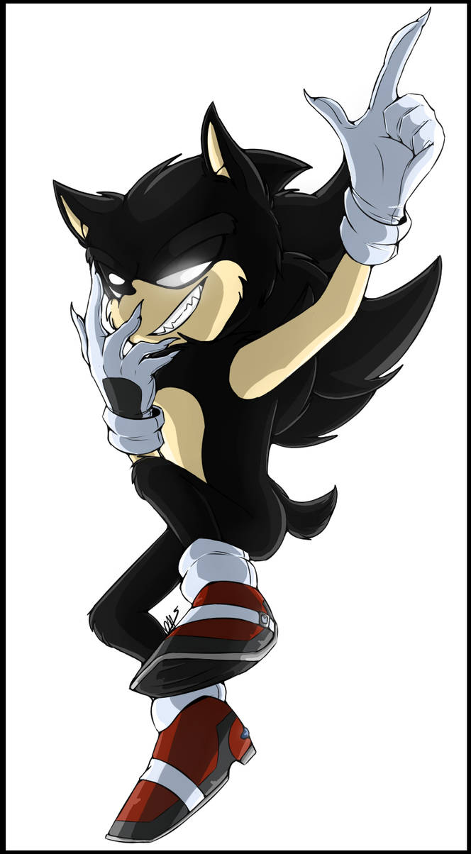 Dark Sonic By LeoooDH On DeviantArt dark-sonic-by-leooodh-on-deviantart
