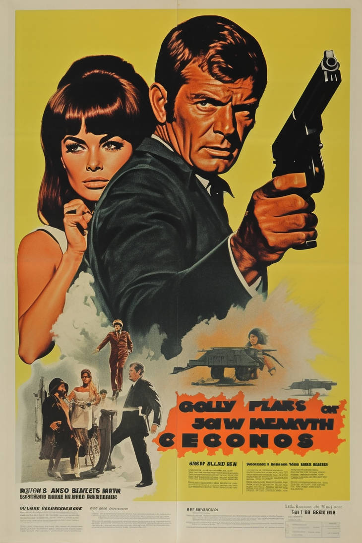 60s Action Movie Poster by JoakimCh on DeviantArt