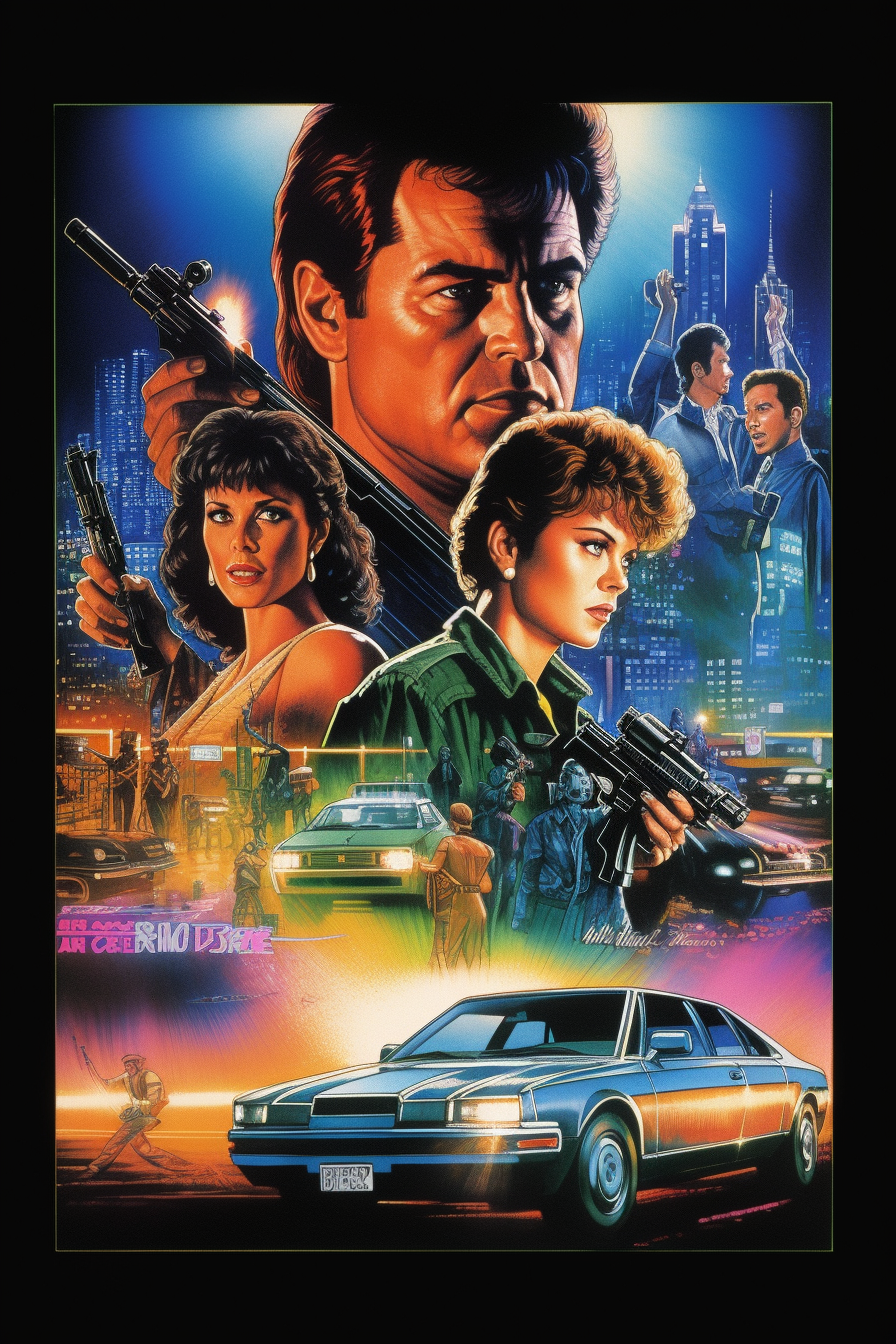 80s Action Sci-fi Movie Poster by JoakimCh on DeviantArt