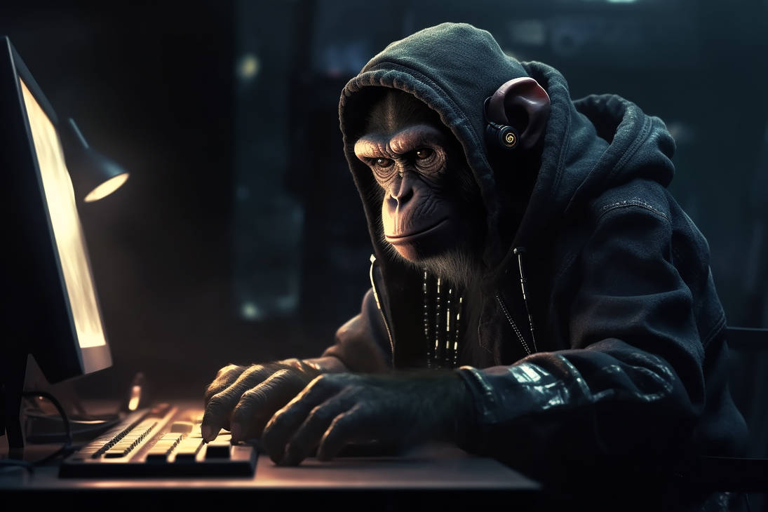 Monkey Hacker by r0nin404 on DeviantArt