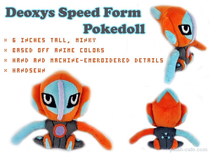 Pokedoll - Deoxys speed form