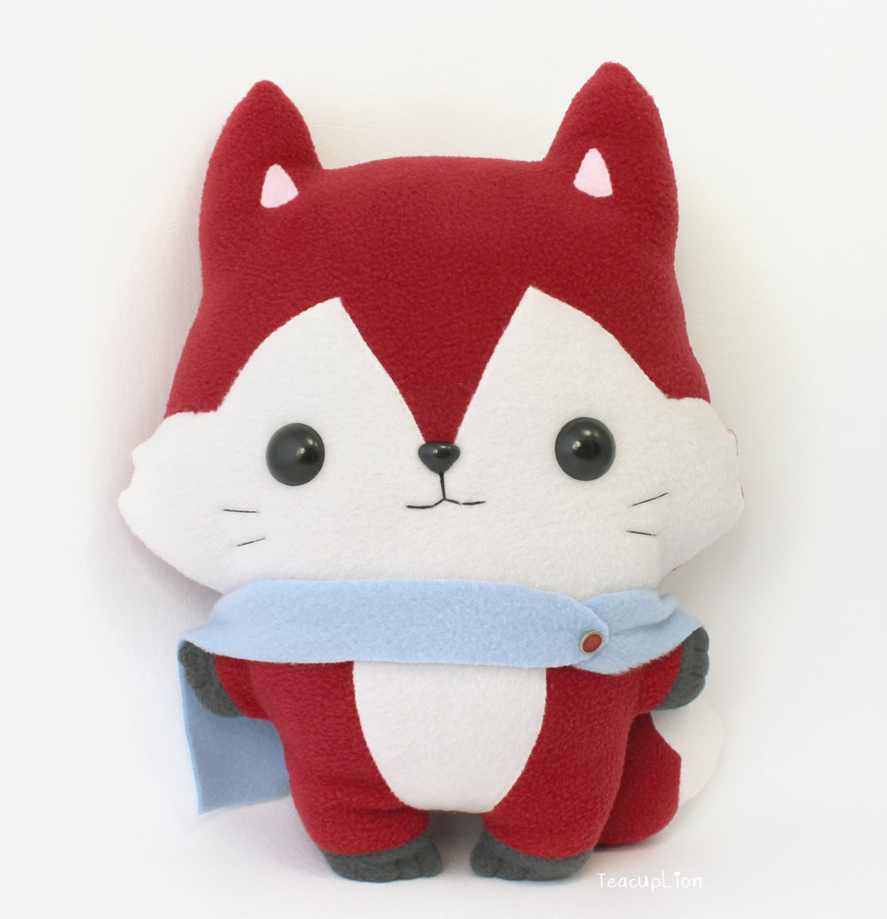 Kitsu Fox - Kawaii Pillow Plushie