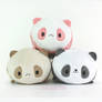 Panda Roll plushies~!