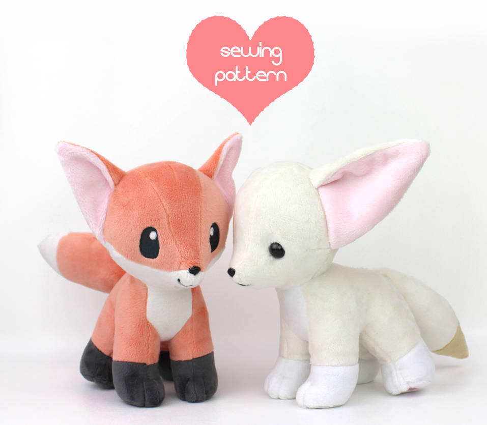 Fox pdf. Plush Fox. Fox pattern Plush. Fox_and_Dog игрушки. Plush Fox puttern.