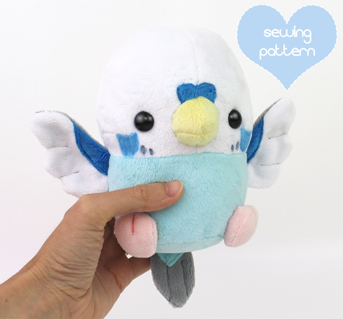 Make your own baby bird plush