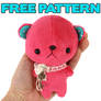 Free pattern: Pocket Bear