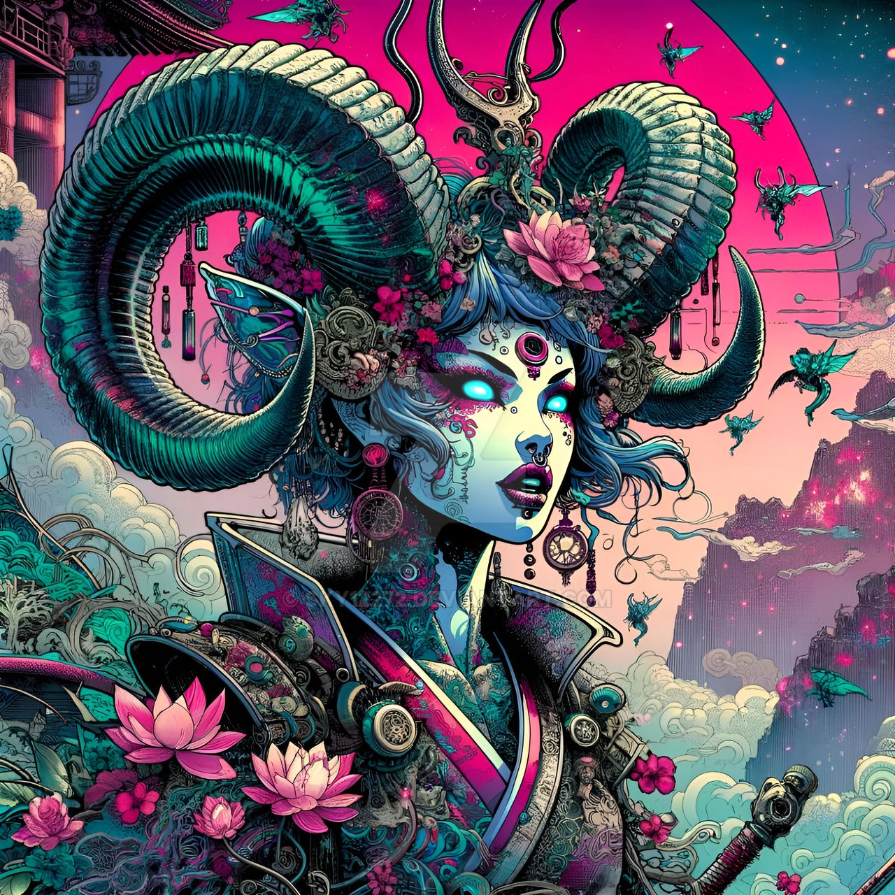 Beutiful Devil Form Demonic Beauty by sky12272 on DeviantArt