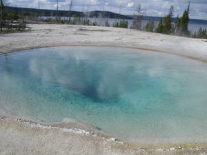 Yellow Stone Hot Spring