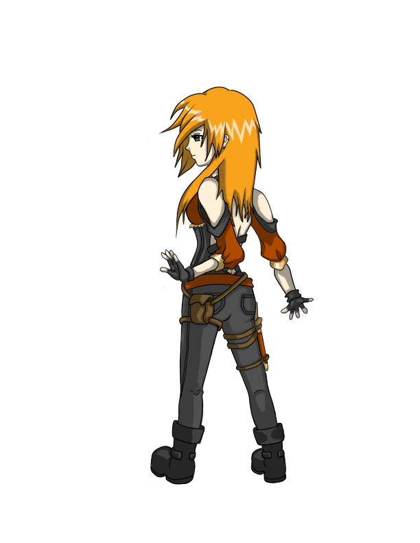 Colored Anime drawing by pheanix24 on DeviantArt