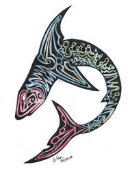 Shark Tattoo Design-FIN