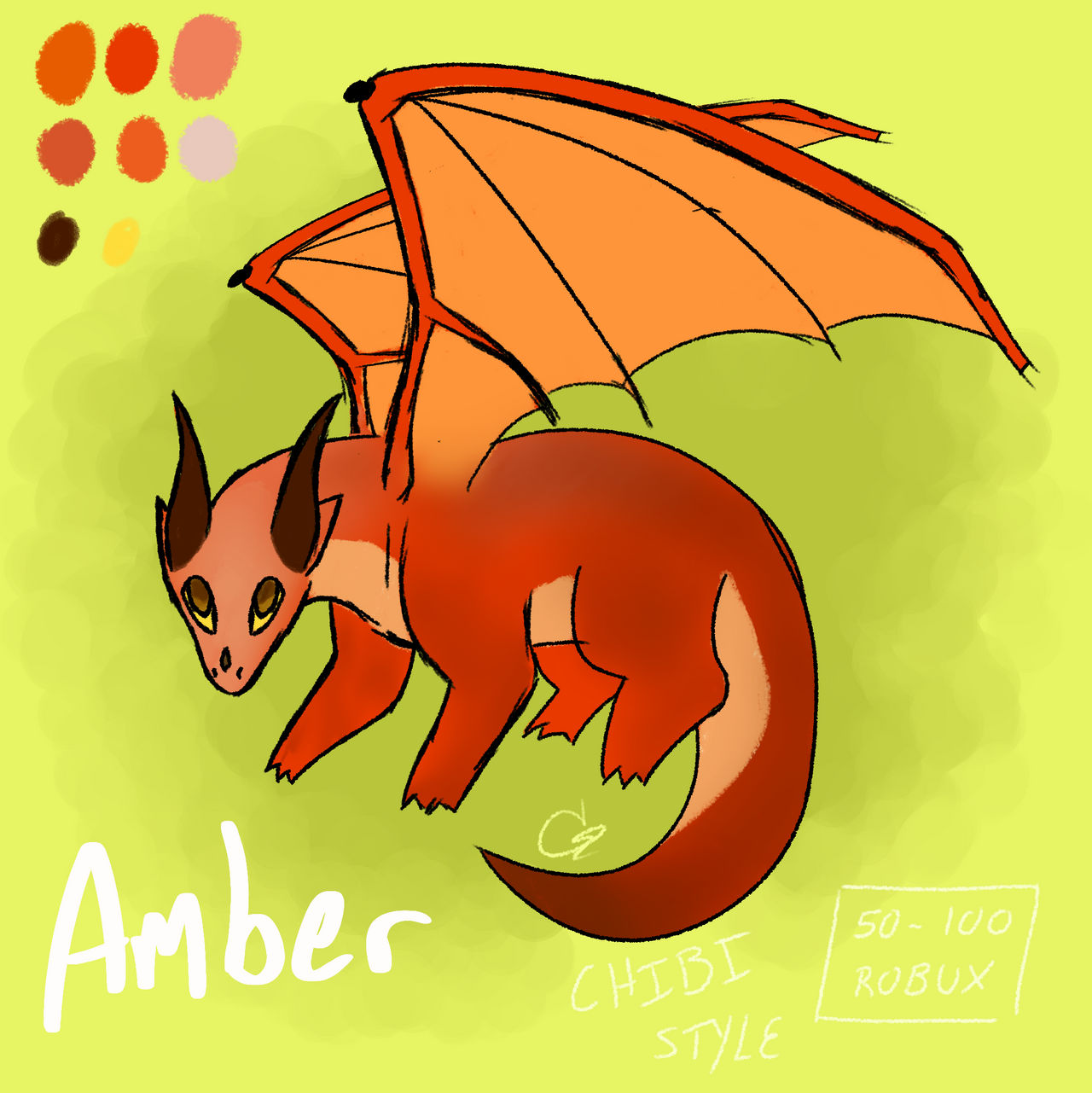 Chibi art commission example by thefriendlymenace on DeviantArt