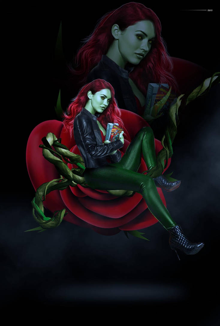 Megan Fox as Poison Ivy by ImaginativeHobbyist on DeviantArt
