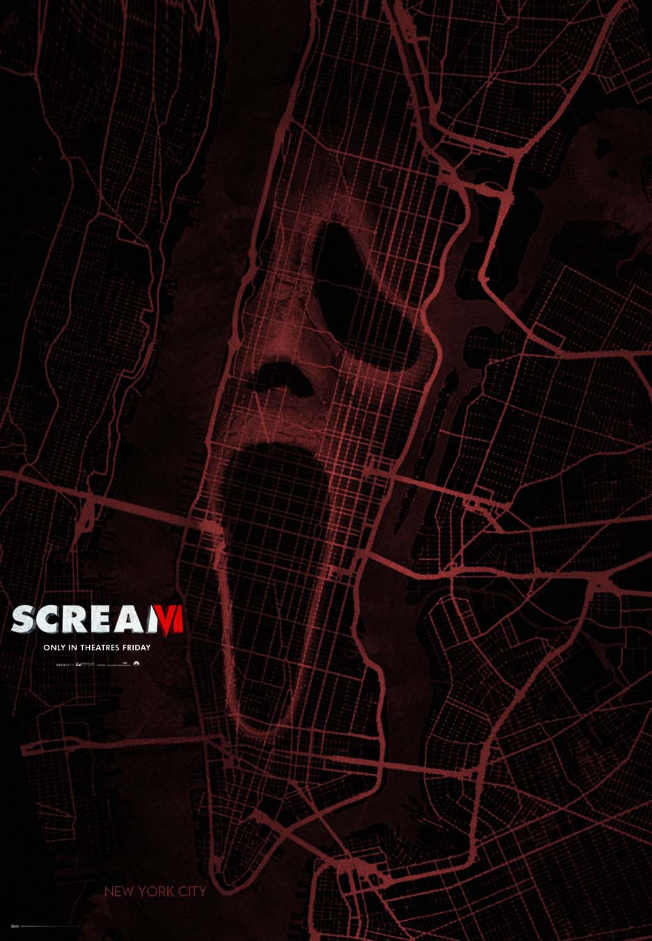 2023 Horror Movie Posters Scream 6 Poster Aesthetic New York 