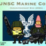 SpongeBob and Patrick - UNSC Marine Corps
