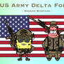 SpongeBob and Patrick - US Army Delta Force