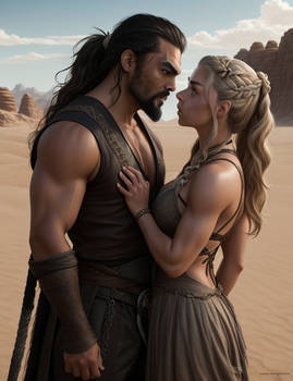 Margaery Tyrell and drogo (4)