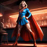 Supergirl stand tall,  Bar (Melissa benoist)