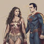 Wonder woman + Superman