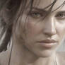 Lara, close up