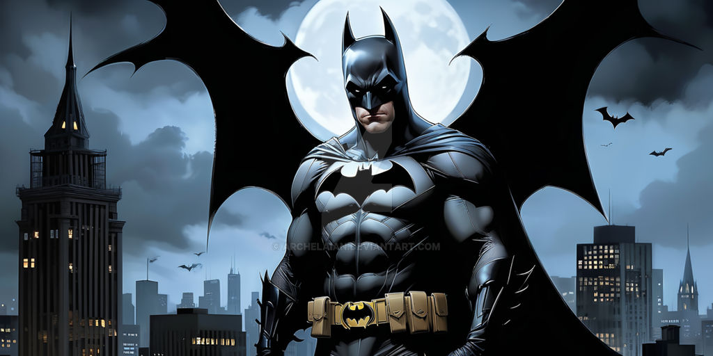 Batman, justice wings by archelaian on DeviantArt