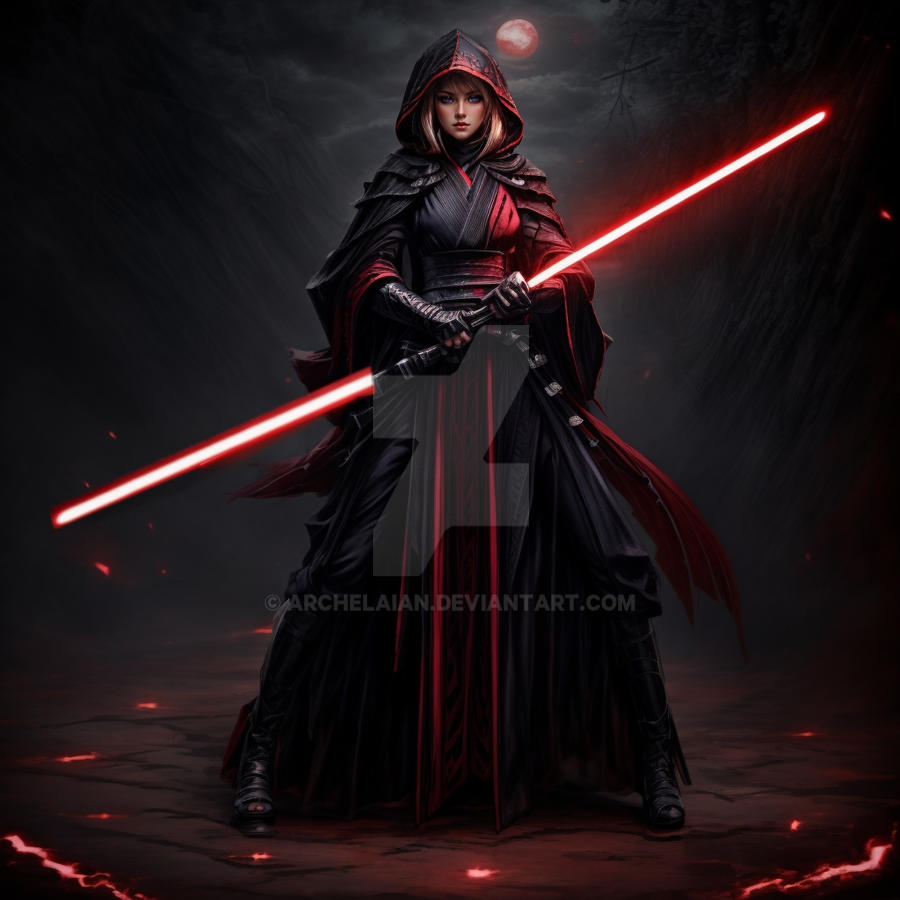 Ravenshadow Maelys Ravenshadow, sith outfit by archelaian on DeviantArt