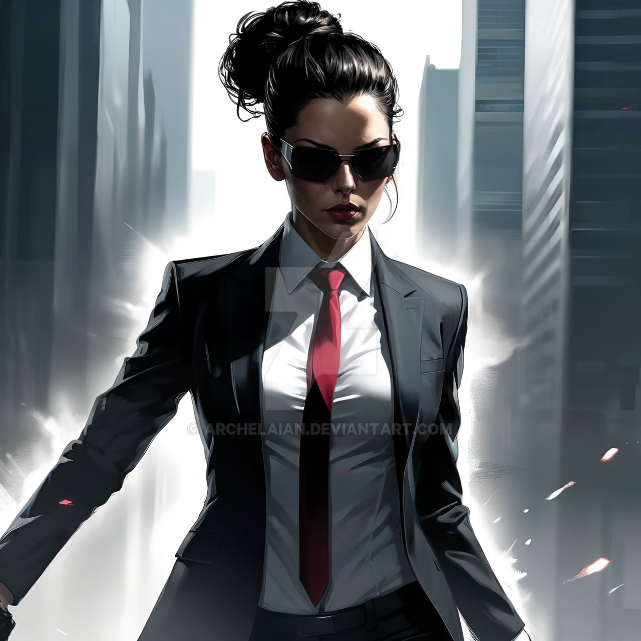 Hitwoman Injection The hitwoman by archelaian on DeviantArt