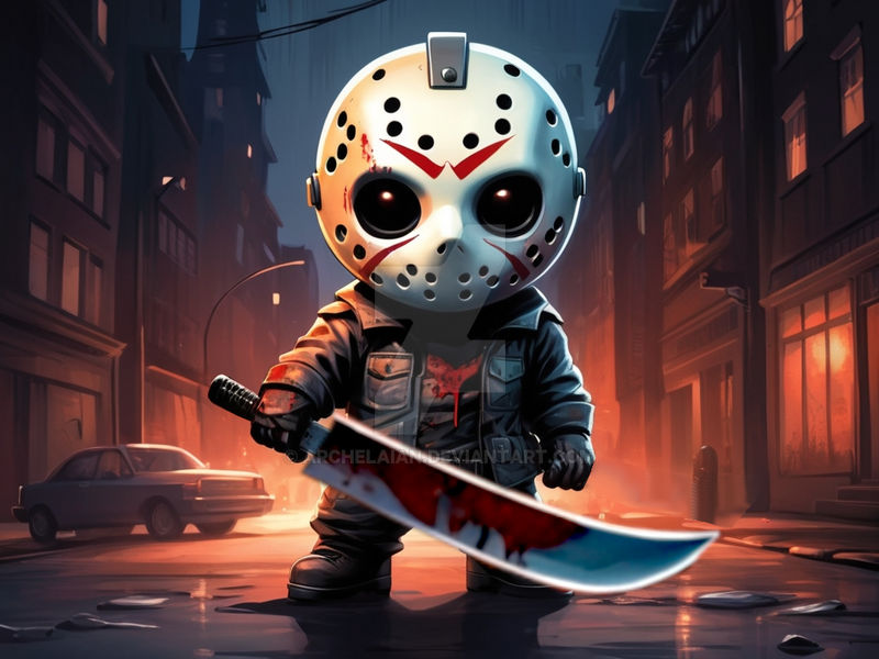 Mini jason, beware the 13th by archelaian on DeviantArt
