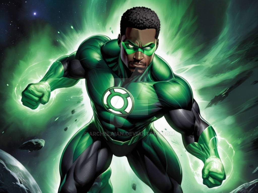 John Stewart The Green Lantern Action By Archelaian On DeviantArt john-stewart-the-green-lantern-action-by-archelaian-on-deviantart