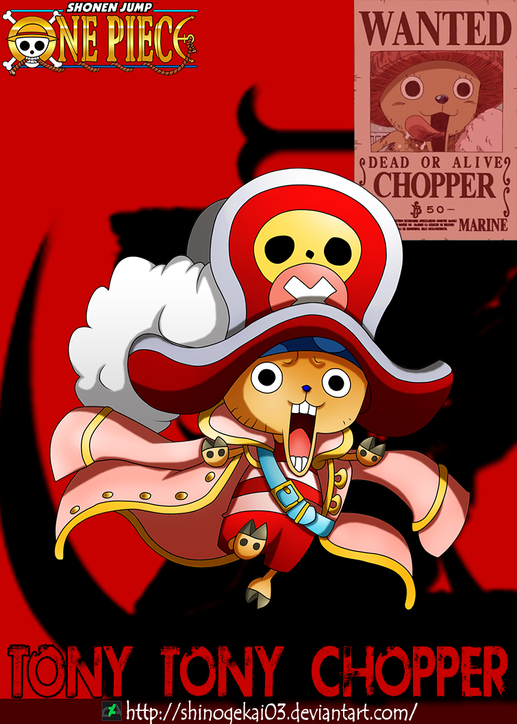 One Piece - Tony Tony Chopper by OnePieceWorldProject on DeviantArt