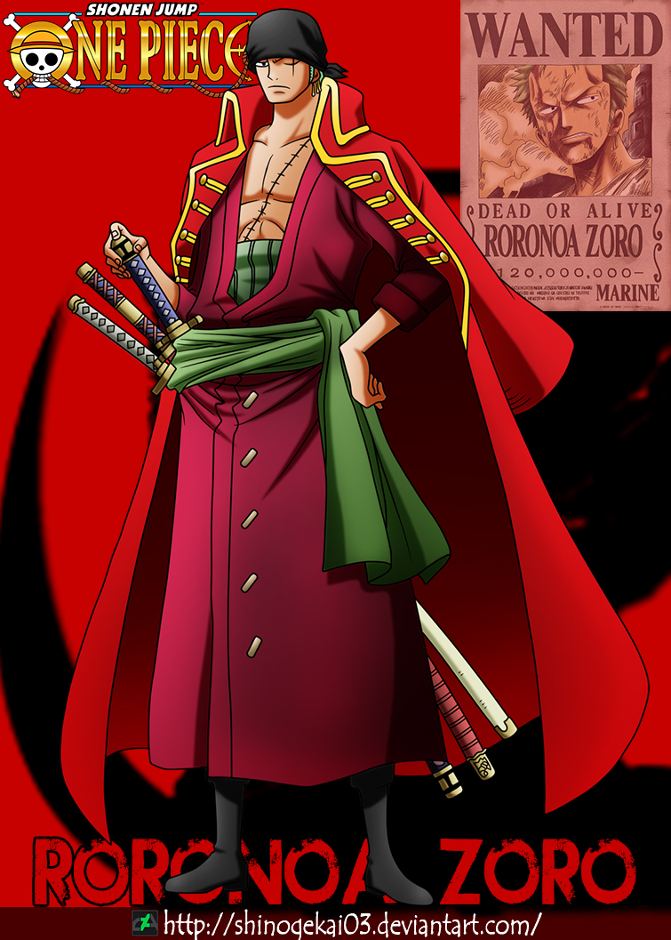 One Piece Film: Red - Character Visual for Zoro : r/OnePiece