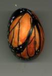 Monarch egg by echaltraw