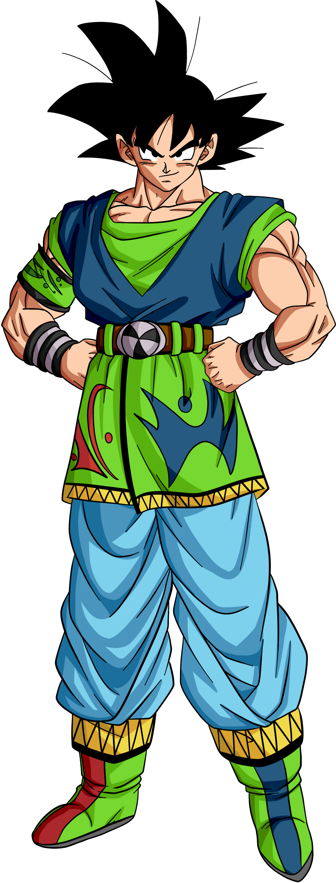 Goku AF (Inverse Clothes color) by EsferaMate on DeviantArt