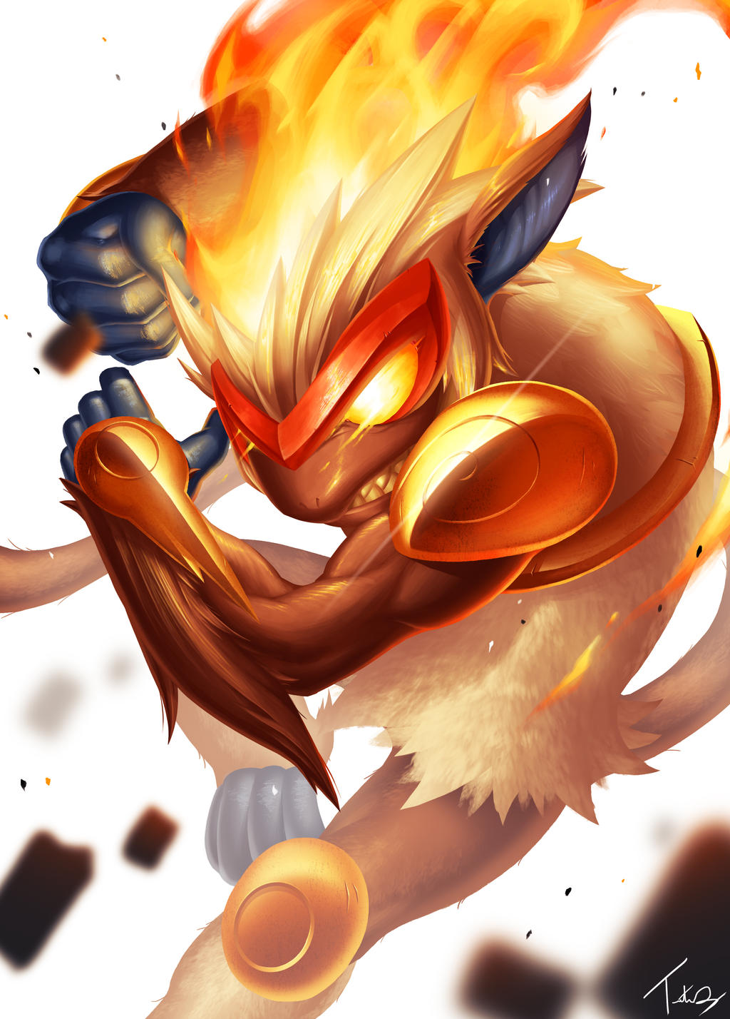 Infernaep Infernape by Tristonamore on DeviantArt