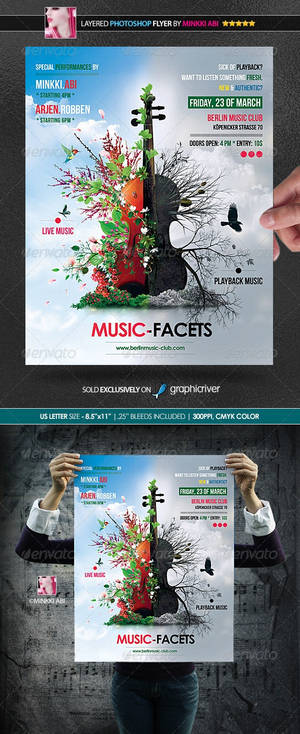 Music Facets Flyer
