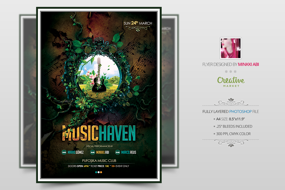 Music Haven Flyer