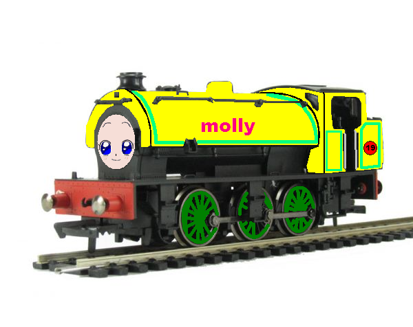 Engine No. 19 Molly The Yellow Tank Engine no.19 by grantgman on DeviantArt