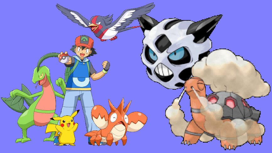 ash's pokemon from Hoenn