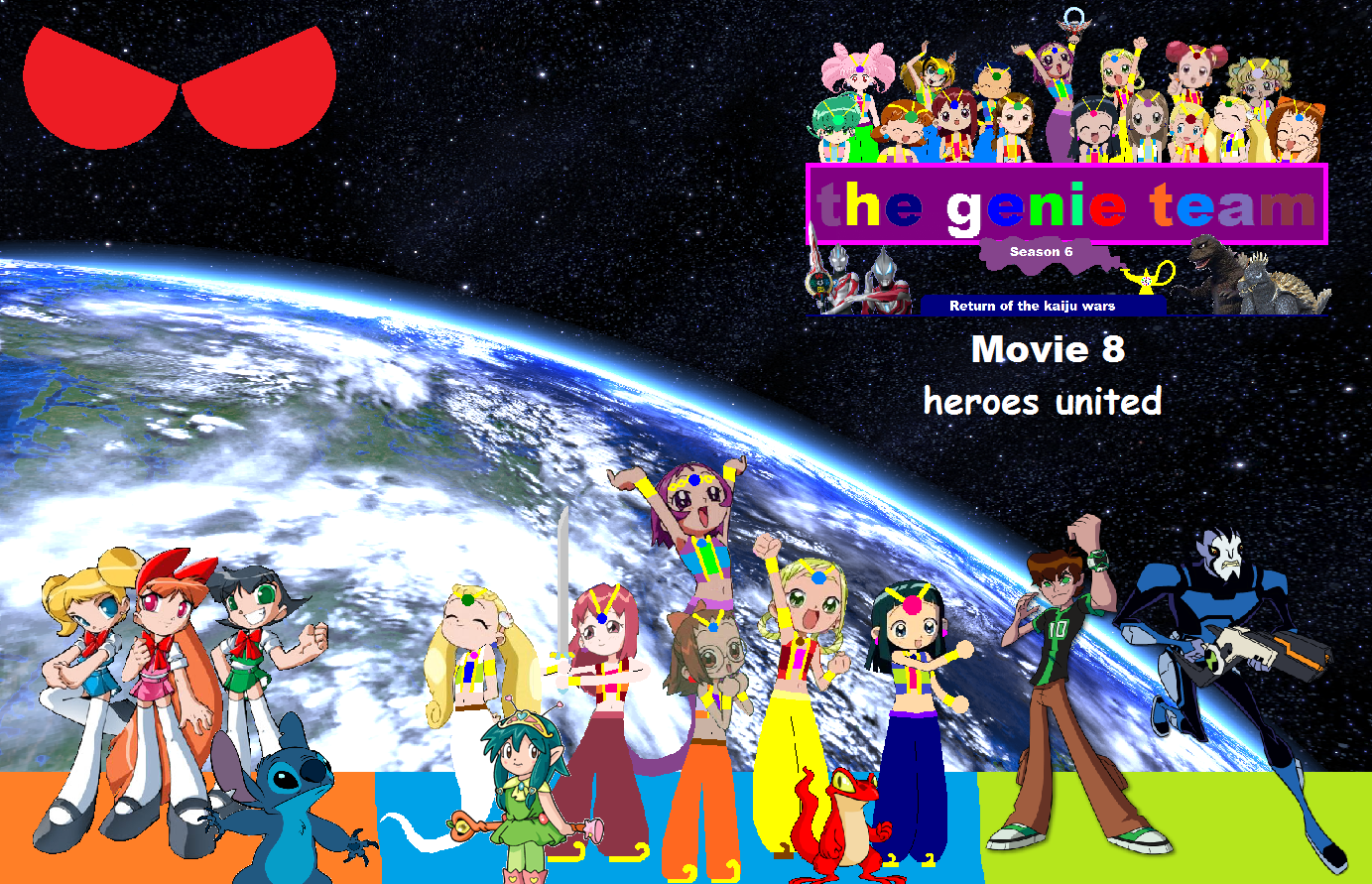 The Genie Team Movie 8 Heroes United