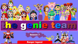 The genie team season 7 logo