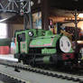 Poy the young green engine