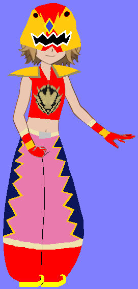 Genie Serena (Dino thunder red) Triassic Ranger by grantgman on DeviantArt