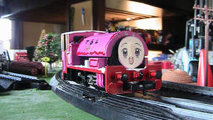 Dorie the pink engine