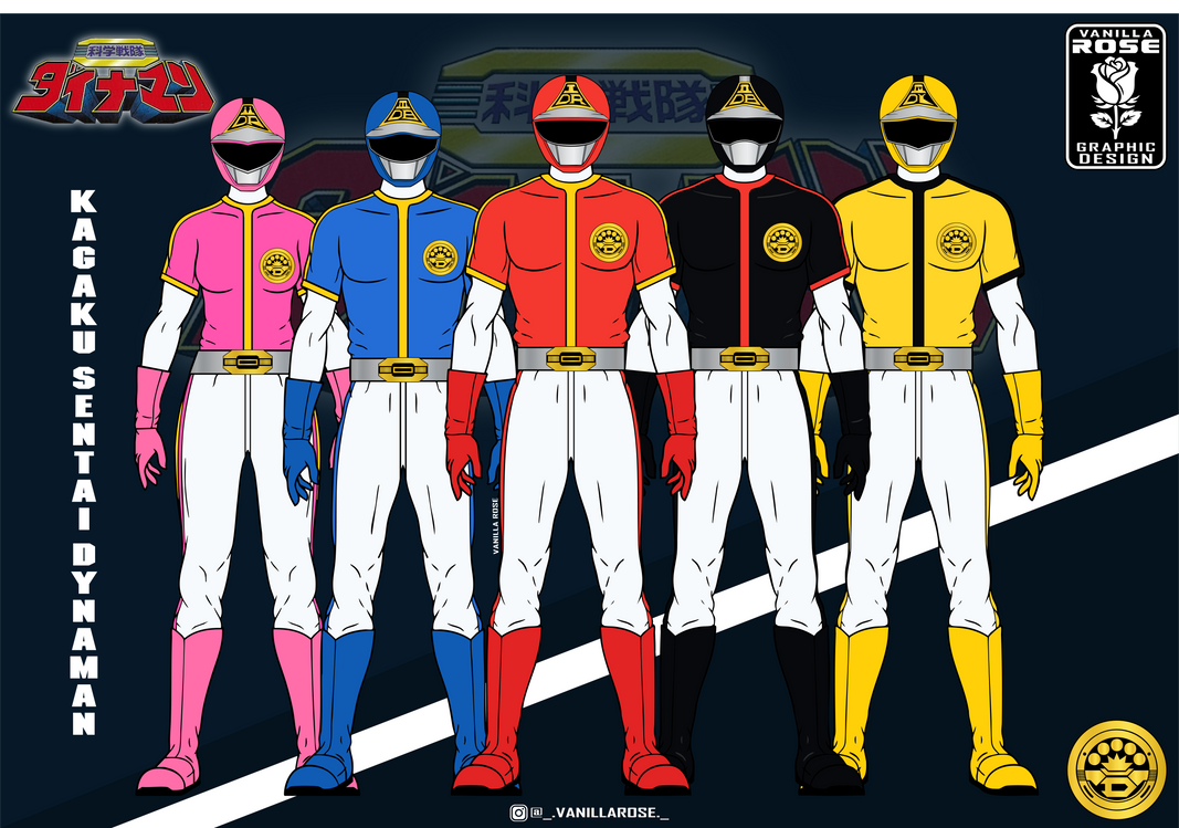 Sentai Dynaman Kagaku Sentai Dynaman by VanillaRanger on DeviantArt
