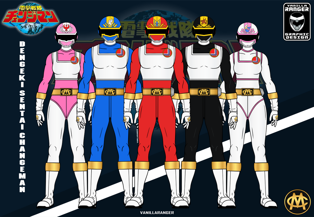 Changerman Dengeki Sentai Changeman by VanillaRanger on DeviantArt