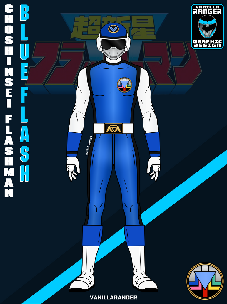 Flashman - Blue Flash by VanillaRanger on DeviantArt
