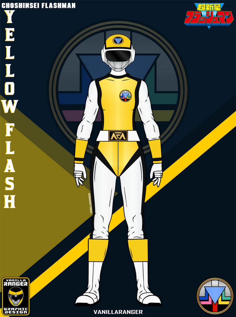 Flashman No Color Flashman - Yellow Flash by VanillaRanger on DeviantArt